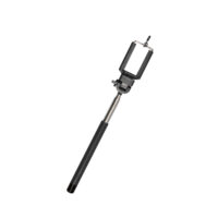 Simple Black Plastic Phone Selfie Stick - Imagem 3
