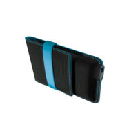 Simple Blue Leather Smartphone Case - Imagem 4